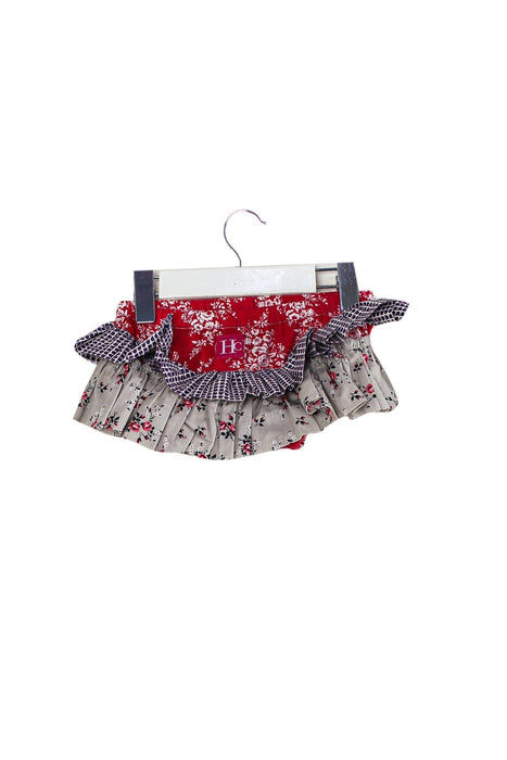A Red Bloomers from Hilly Chrisp in size 6-12M for girl. (Back View)