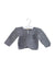 A Grey Cardigans from Lola Palacios in size 6-12M for girl. (Front View)