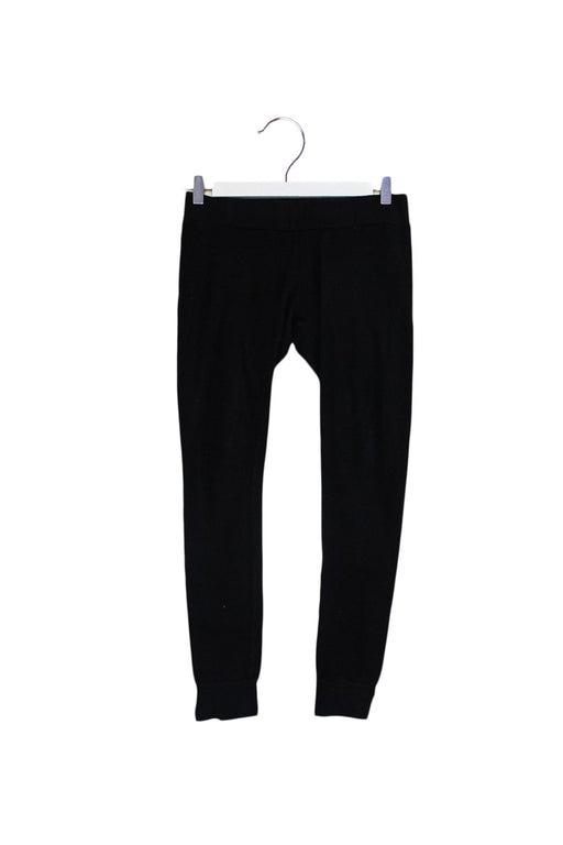 A Black Leggings from Monrow in size XS for maternity. (Front View)