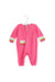 A Pink Long Sleeve Jumpsuits from Bonnie Baby in size 6-12M for girl. (Front View)