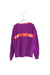 A Purple Cardigans from Lovie by Mary J in size 12Y for girl. (Back View)