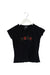 A Black Short Sleeve T Shirts from Nicholas & Bears in size 12Y for girl. (Front View)