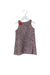 A Burgundy Sleeveless Dresses from Lovie by Mary J in size 12-18M for girl. (Front View)