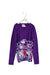 A Purple Cardigans from Lovie by Mary J in size 12Y for girl. (Front View)