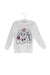 A Ivory Crewneck Sweatshirts from Lovie by Mary J in size 12-18M for girl. (Front View)