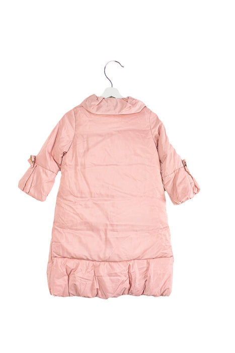 A Pink Puffer/Quilted Coats & Outerwear from Nicholas & Bears in size 12Y for girl. (Back View)