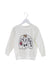 A Ivory Crewneck Sweatshirts from Lovie by Mary J in size 2T for girl. (Front View)