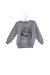 A Grey Crewneck Sweatshirts from Lovie by Mary J in size 12-18M for girl. (Front View)