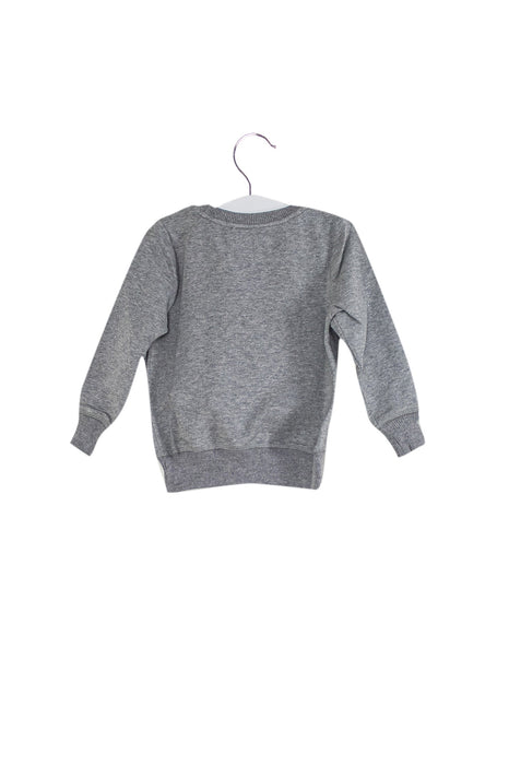 A Grey Crewneck Sweatshirts from Lovie by Mary J in size 12-18M for girl. (Back View)