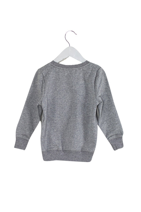A Grey Crewneck Sweatshirts from Lovie by Mary J in size 12-18M for girl. (Back View)