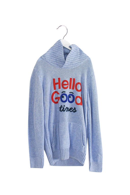 A Blue Knit Sweaters from Seed in size 10Y for neutral. (Front View)