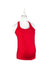 A Red Sleeveless Tops from Mayarya in size XS for maternity. (Front View)