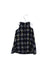 A Navy Sleeveless Dresses from Lovie by Mary J in size 12-18M for girl. (Back View)