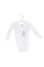 A White Long Sleeve Bodysuits from Petit Bateau in size 3-6M for neutral. (Front View)