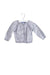 A Grey Cardigans from Jacadi in size 6-12M for girl. (Front View)