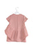 A Pink Short Sleeve Dresses from I Pinco Pallino in size 4T for girl. (Back View)