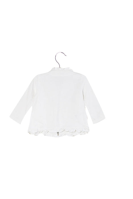 A White Lightweight Jackets from Il Gufo in size 12-18M for girl. (Back View)