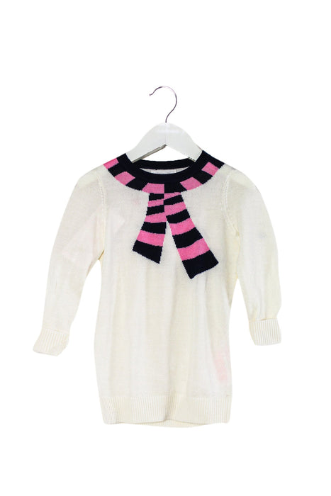 A Ivory Knit Sweaters from Nicholas & Bears in size 2T for girl. (Front View)