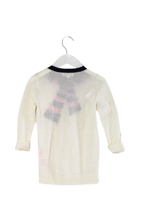 A Ivory Knit Sweaters from Nicholas & Bears in size 2T for girl. (Back View)