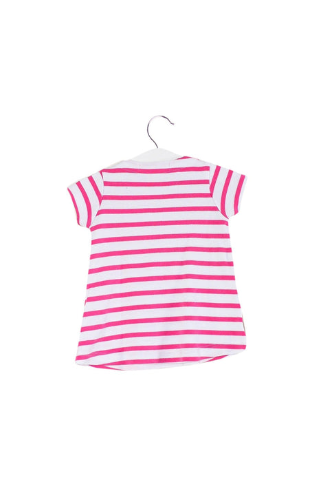 A Pink Short Sleeve Tops from Week-end a la Mer in size 3-6M for girl. (Back View)