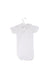 A White Short Sleeve Bodysuits from Petit Bateau in size 3-6M for girl. (Back View)