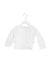 A White Long Sleeve Tops from Chloe in size 6-12M for girl. (Front View)