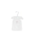 A White Short Sleeve Tops from Purebaby in size 0-3M for girl. (Front View)
