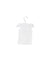 A White Short Sleeve Tops from Purebaby in size 0-3M for girl. (Back View)