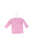 A Pink Long Sleeve Tops from Seed in size 0-3M for girl. (Back View)