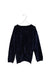 A Navy Knit Sweaters from Seed in size 10Y for girl. (Front View)