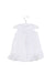 A White Sleeveless Dresses from Armani in size 3-6M for girl. (Back View)