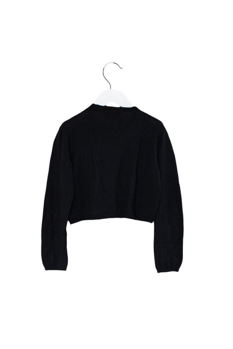 A Black Cardigans from Lanvin Petite in size 8Y for girl. (Back View)
