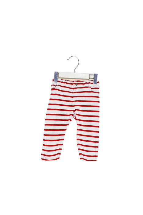 A Multicolour Casual Pants from Petit Bateau in size 6-12M for neutral. (Front View)