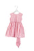 A Pink Sleeveless Dresses from Piccola Ludo in size 2T for girl. (Front View)