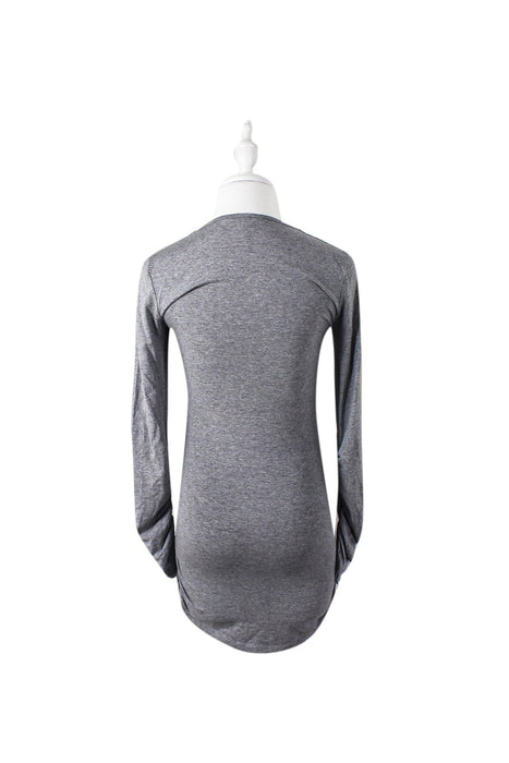 A Grey Long Sleeve Tops from Isabella Oliver in size XS for maternity. (Back View)