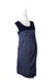 A Navy Sleeveless Dresses from Maternal America in size XS for maternity. (Front View)