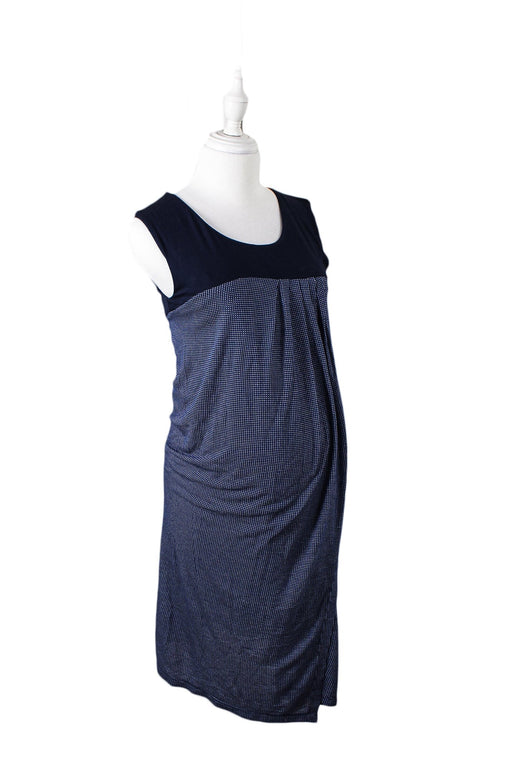 A Navy Sleeveless Dresses from Maternal America in size XS for maternity. (Front View)