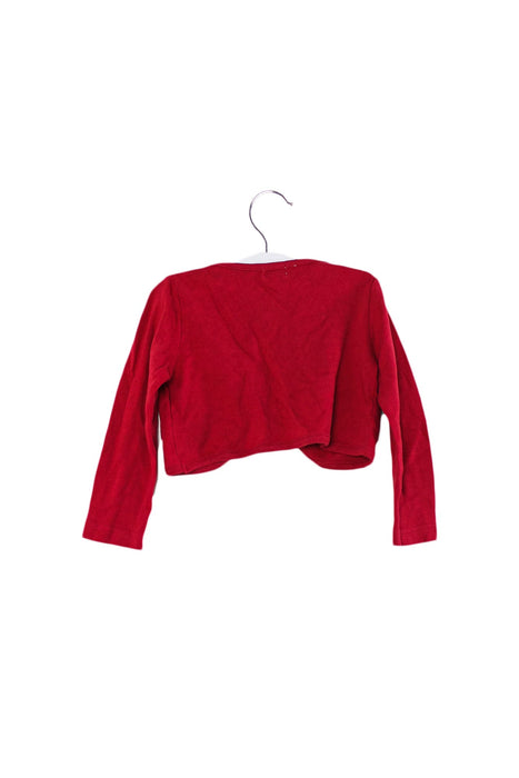 A Pink Cardigans from Kumikyoku in size 18-24M for girl. (Back View)