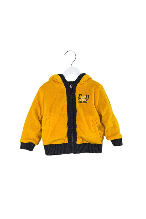 A Grey Lightweight Jackets from Chickeeduck in size 2T for girl. (Back View)