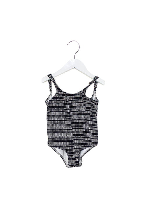 A Black Swimsuits from Emile et Ida in size 4T for girl. (Front View)