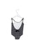 A Black Swimsuits from Emile et Ida in size 4T for girl. (Back View)