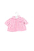 A Pink Cardigans from Mayoral in size 0-3M for girl. (Front View)