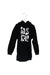 A Black Sweater Dresses from MSGM in size 6T for girl. (Front View)