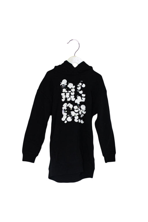 A Black Sweater Dresses from MSGM in size 6T for girl. (Front View)