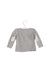 A Grey Long Sleeve Tops from Little Mercerie in size 6-12M for girl. (Back View)