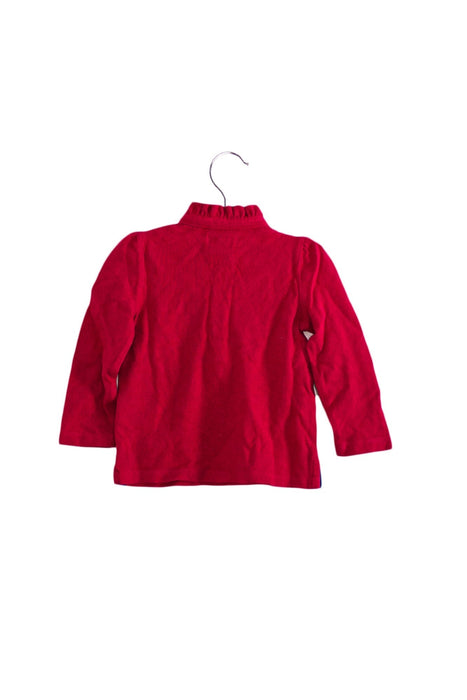 A Pink Long Sleeve Dresses from Ralph Lauren in size 6-12M for girl. (Back View)