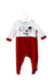 A Red Long Sleeve Jumpsuits from Chicco in size 3-6M for boy. (Front View)
