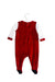 A Red Long Sleeve Jumpsuits from Chicco in size 3-6M for boy. (Back View)