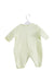 A Yellow Long Sleeve Jumpsuits from Chicco in size 0-3M for neutral. (Back View)