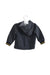 A Grey Zippered Sweatshirts from Petit Bateau in size 6-12M for boy. (Back View)